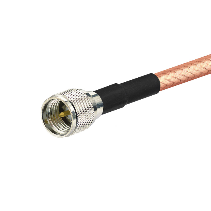 MINI UHF male to N type male RG142 Jumper