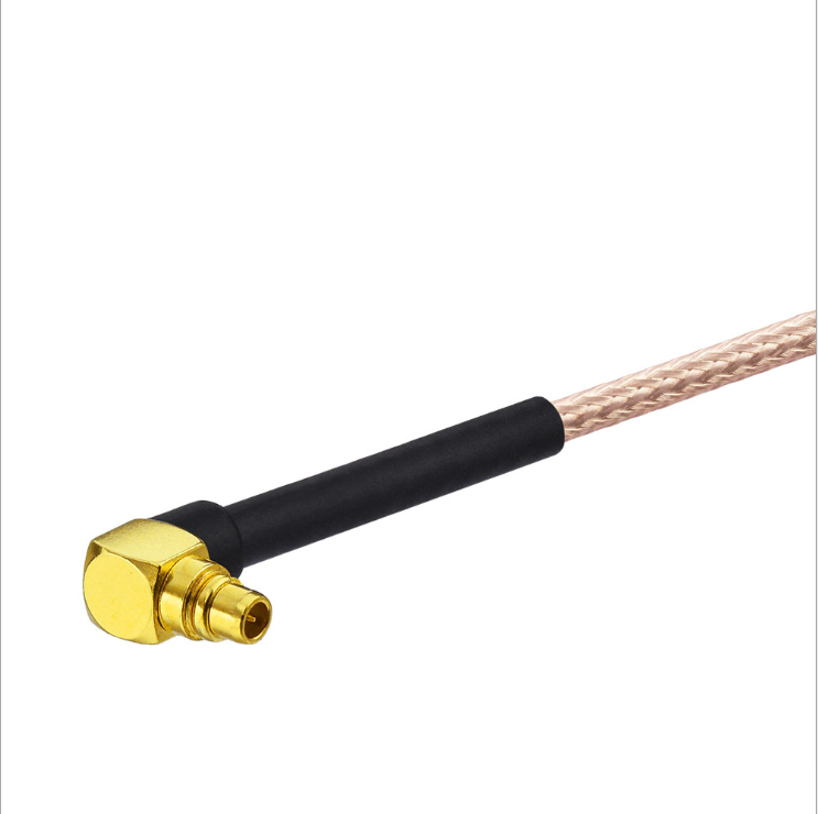 MMCX male right angle to RP SMA female BH RG316 Jumper