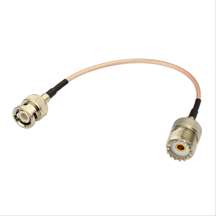 BNC male to UHF female RG316 Jumper