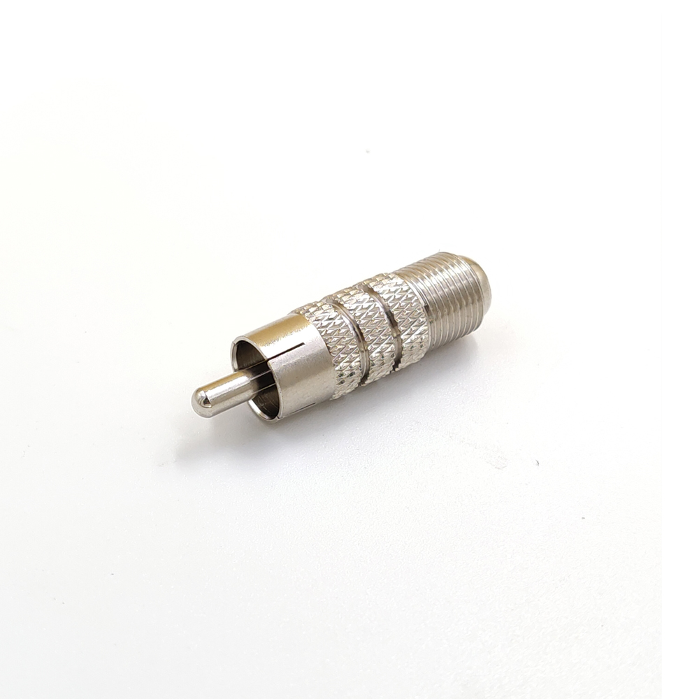 F Jack RCA Plug Adapter