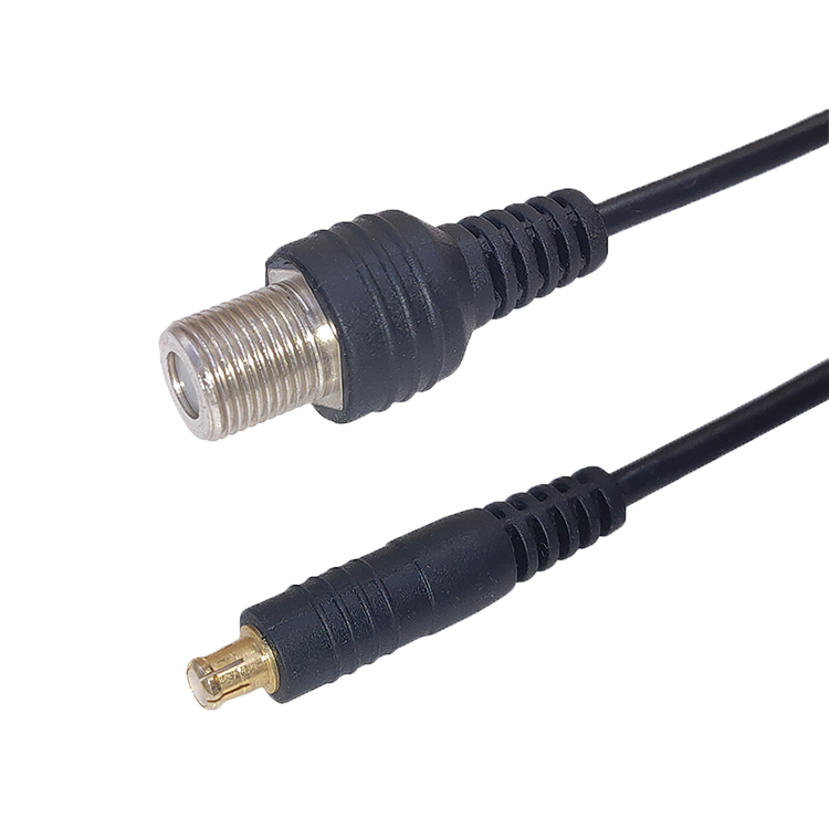 MCX male Straight to Quick F female Straight for RG 174 Cable Assembly