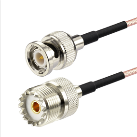 BNC male to UHF female RG316 Jumper