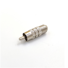 F Jack RCA Plug Adapter