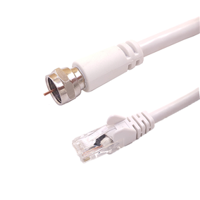 F male Straight to RJ45 male Straight for RG58 Cable Assembly