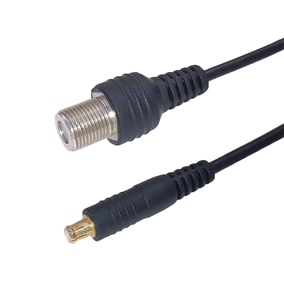 MCX male Straight to Quick F female Straight for RG 174 Cable Assembly