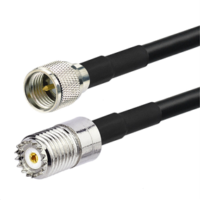 MINI UHF male to female RG58 Jumper