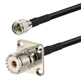 MINI UHF male to UHF female BH RG58 Jumper