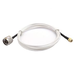 N male Straight to SMA male Straight for White RG316 Cable Assembly