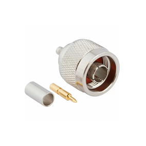 N-Type Plug Crimp Straight RG-58 RG-141 50 Ohm