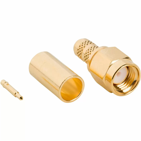 SMA Plug Crimp Straight RG-58 RG-141 50 Ohm