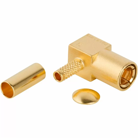 SMB Plug Crimp Right Angle RG-174 RG-188 RG-31 50 Ohm